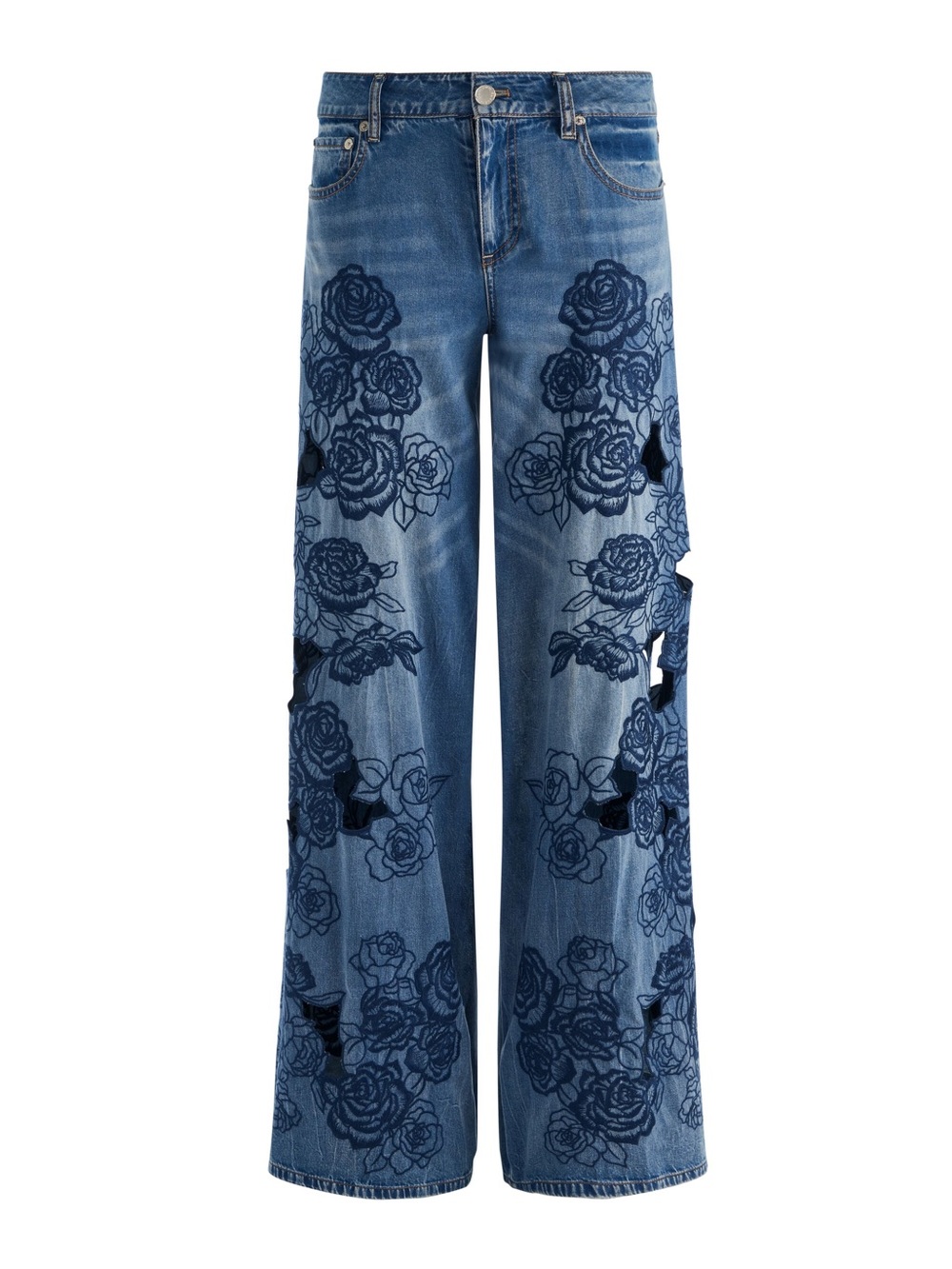 Sidney Laser-Cut Jean - Picture 1 of 8